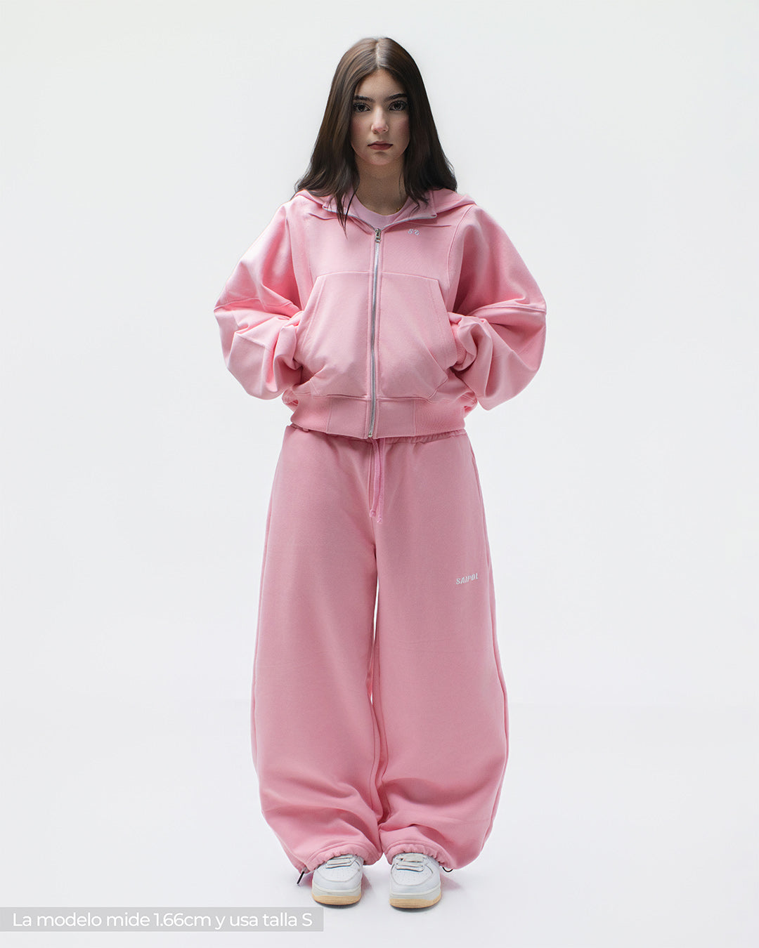 Zip Hoddie Rosado