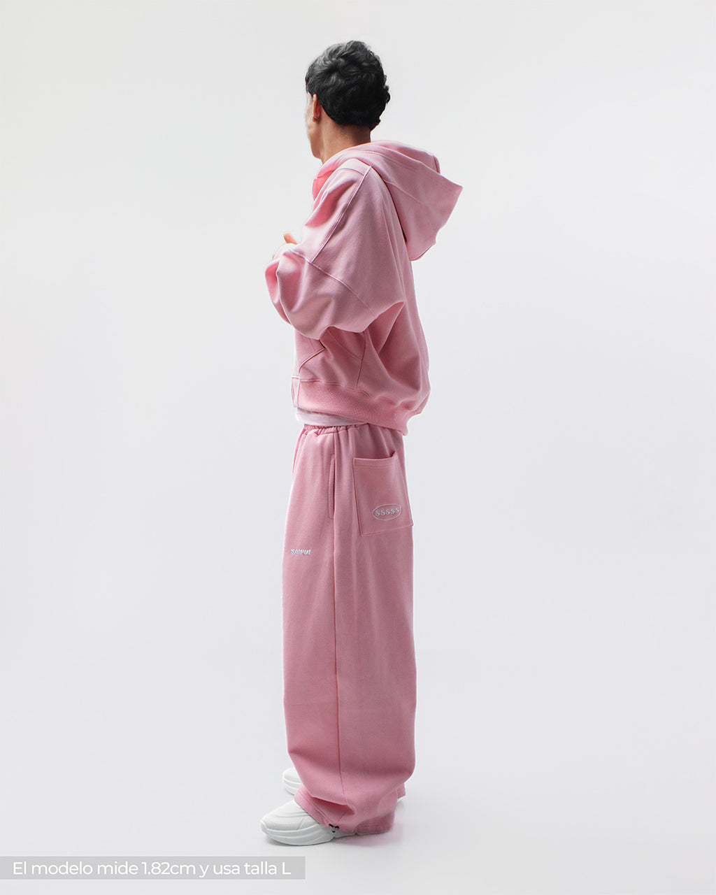 Zip Hoddie Rosado