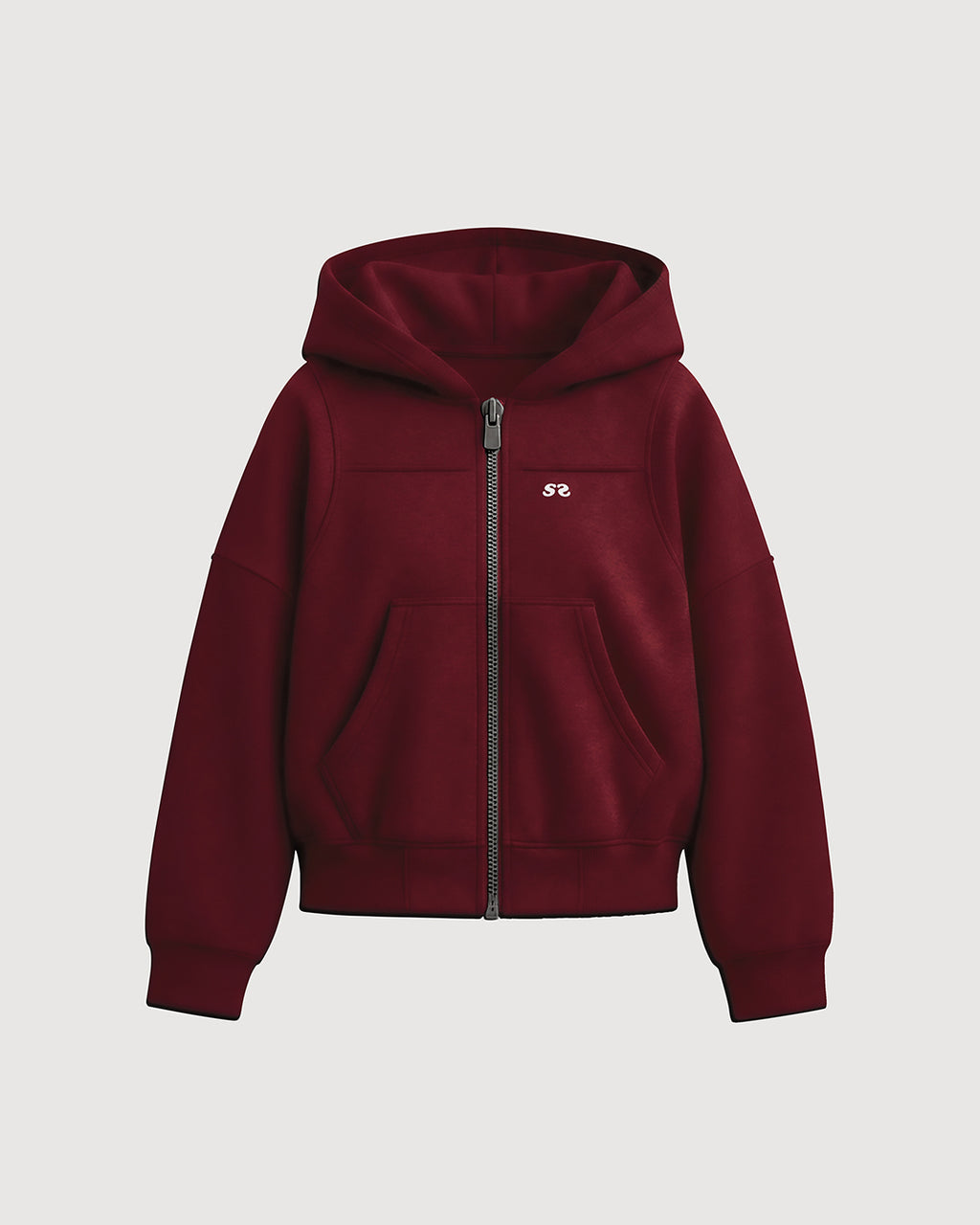 Zip Hoddie Rojo