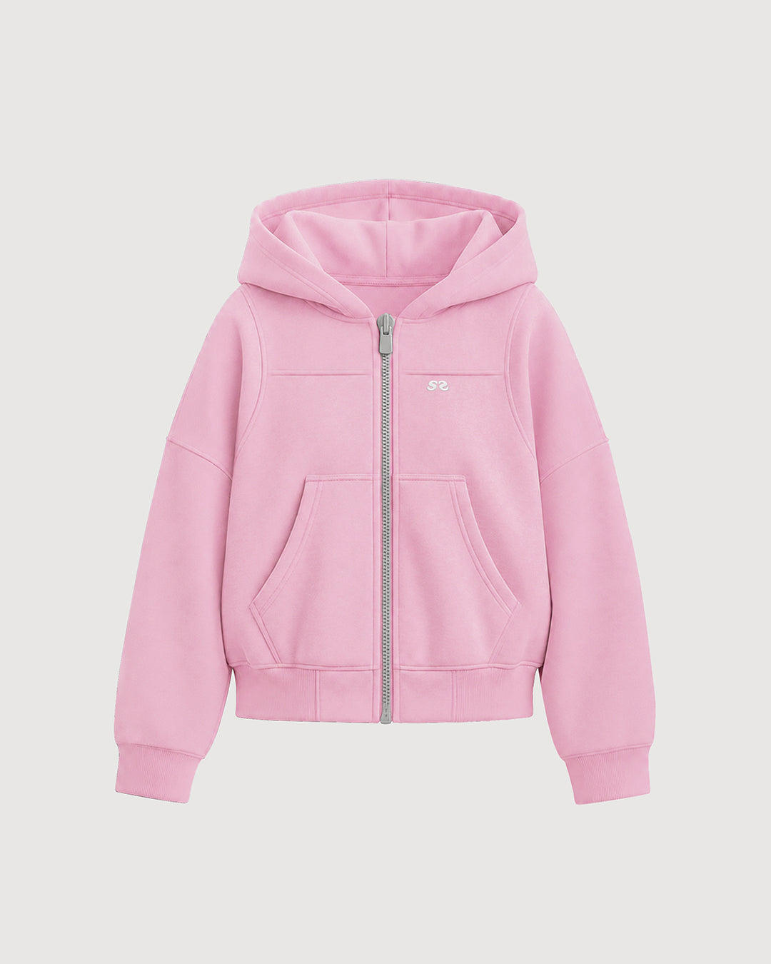 Zip Hoddie Rosado
